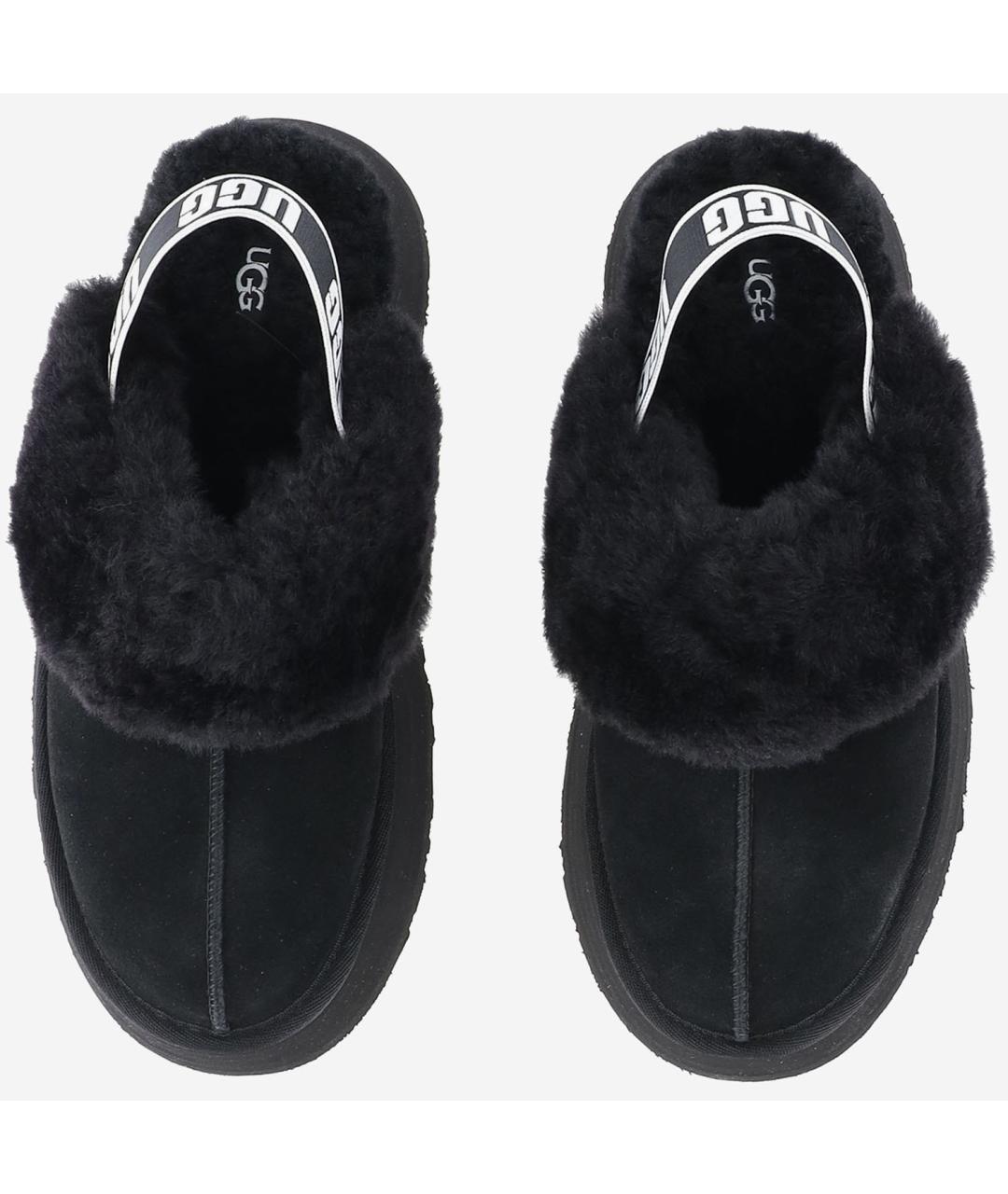 UGG Черные замшевые сабо, фото 2