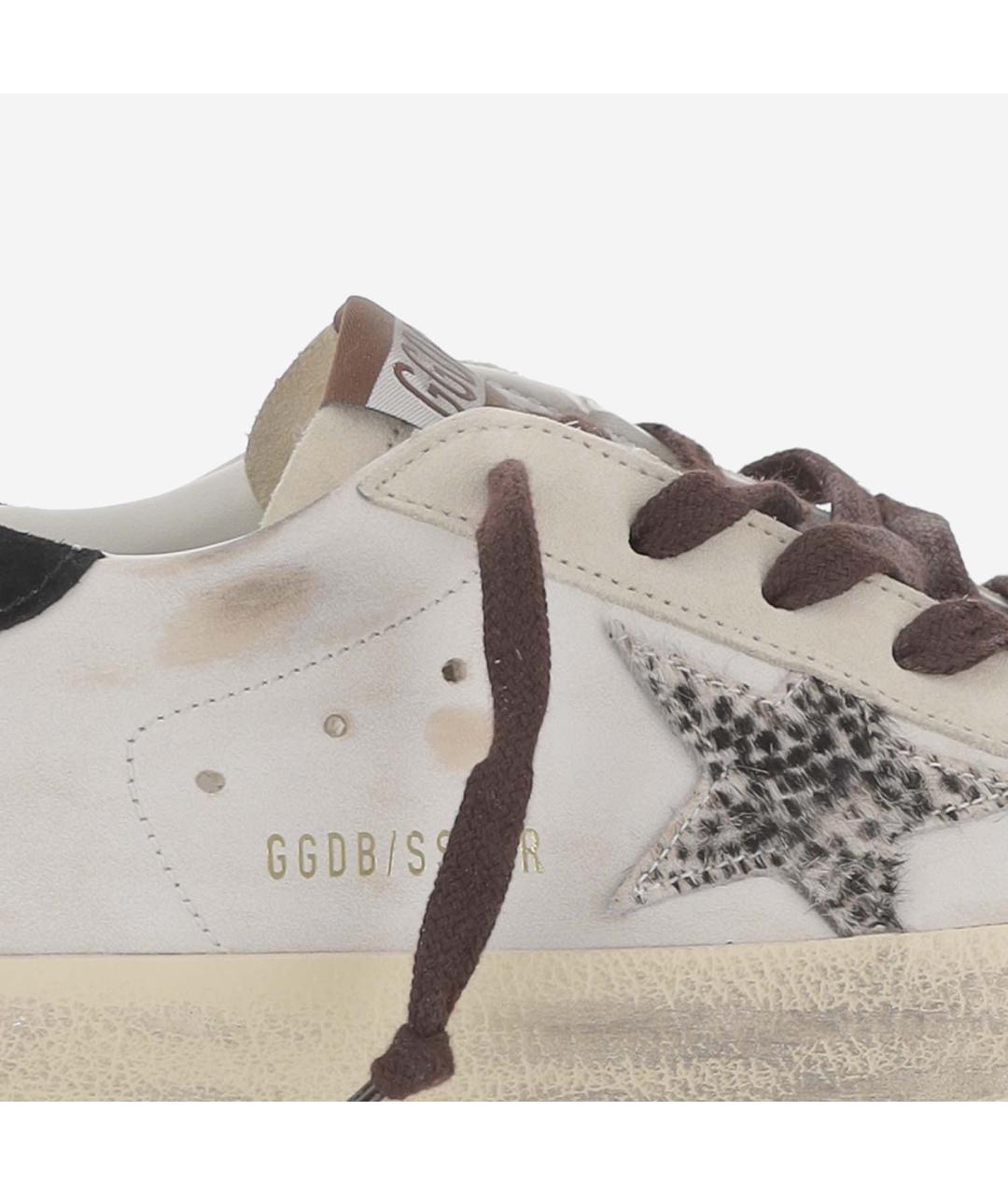 GOLDEN GOOSE Мульти кожаные кеды, фото 5