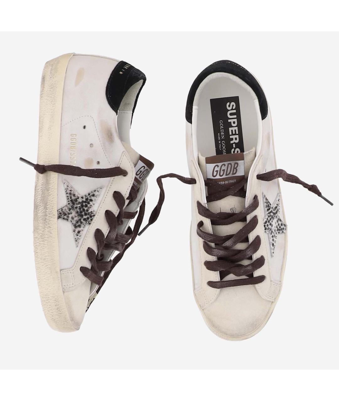 GOLDEN GOOSE Мульти кожаные кеды, фото 2