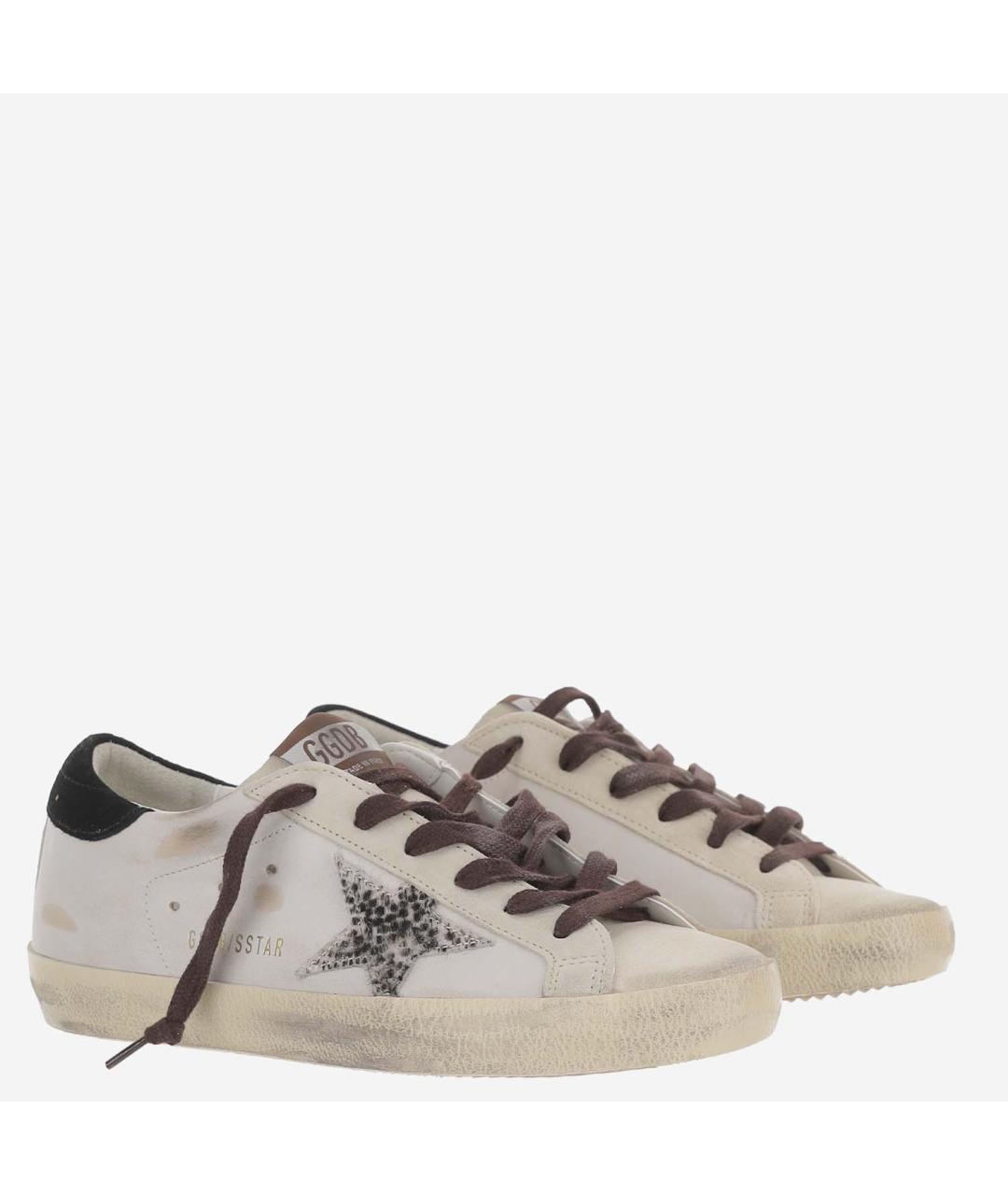 GOLDEN GOOSE Мульти кожаные кеды, фото 3