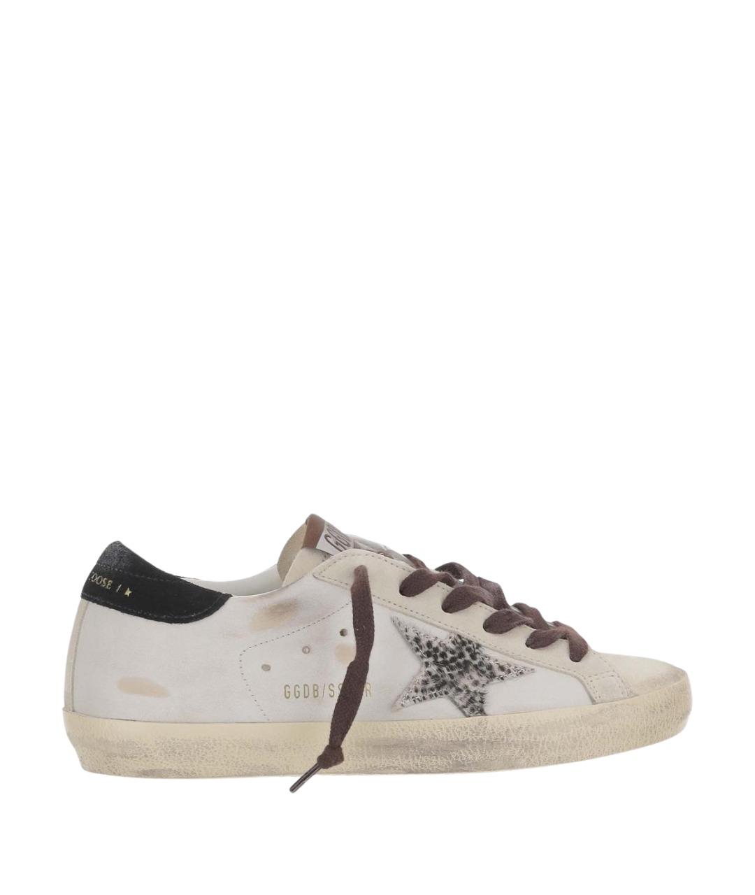 GOLDEN GOOSE Мульти кожаные кеды, фото 1
