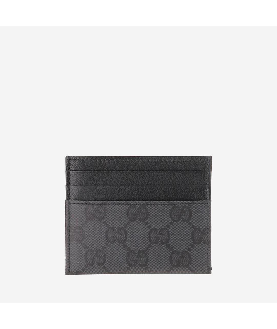 GUCCI Черный кожаный кардхолдер, фото 4