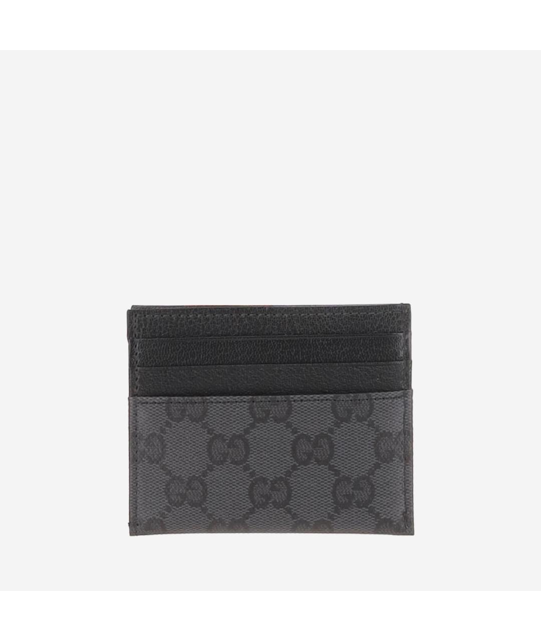 GUCCI Черный кожаный кардхолдер, фото 2