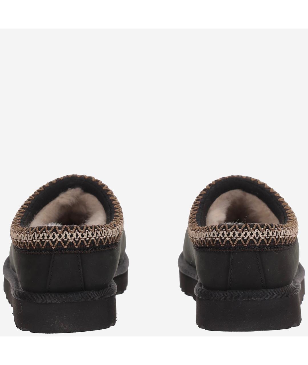 UGG Черные нубуковые ботинки, фото 4