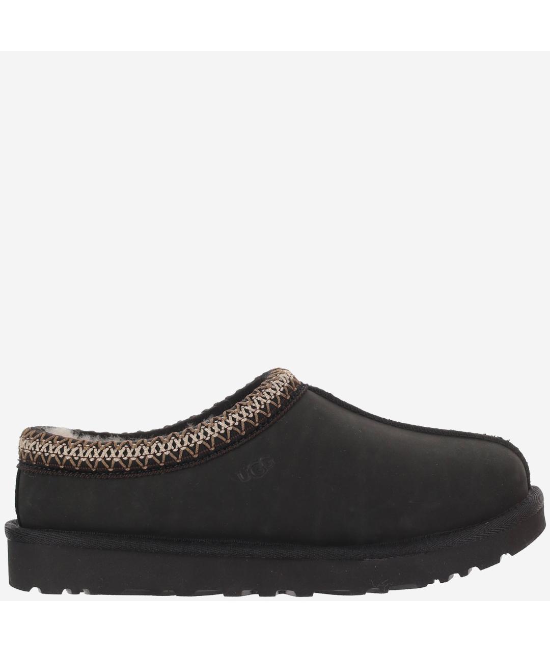 UGG Черные нубуковые ботинки, фото 1