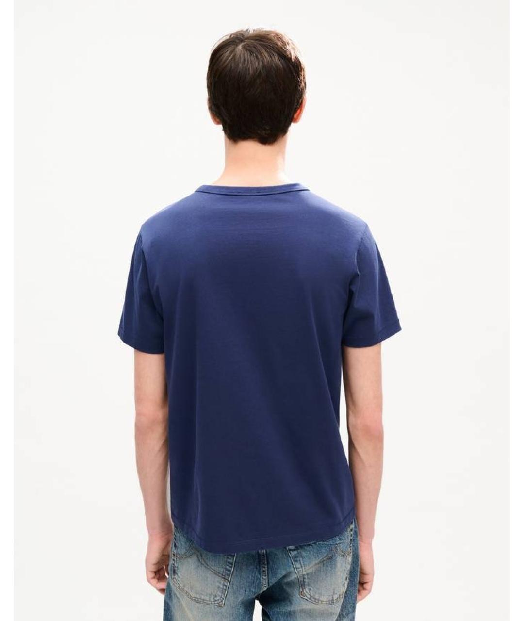 KENZO Синяя хлопковая футболка, фото 2