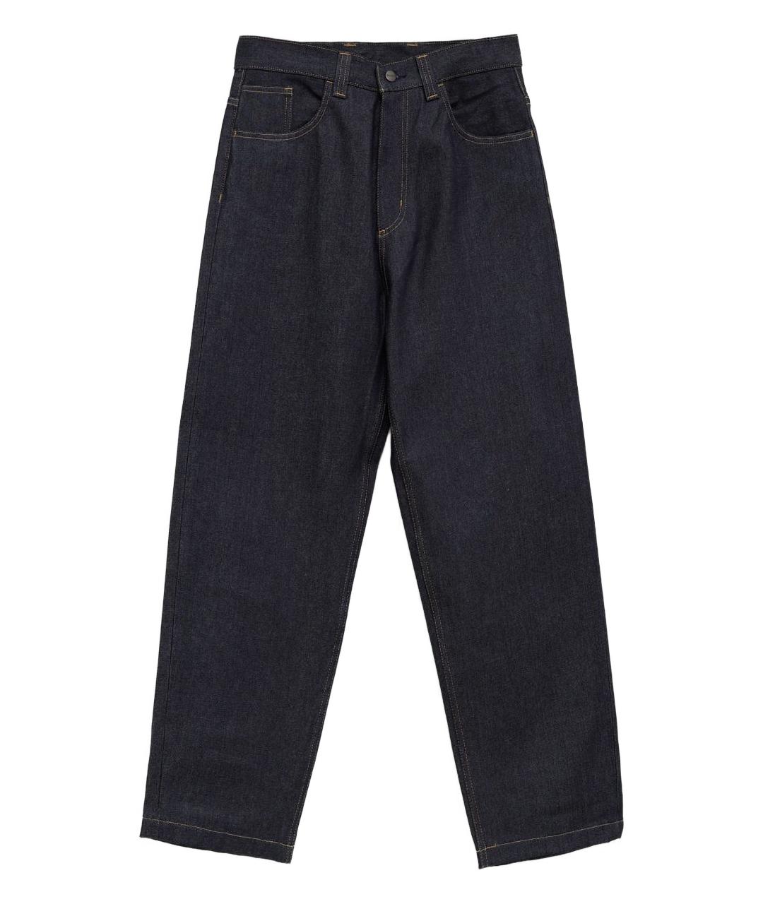 CARHARTT WIP Синие хлопковые прямые джинсы, фото 1