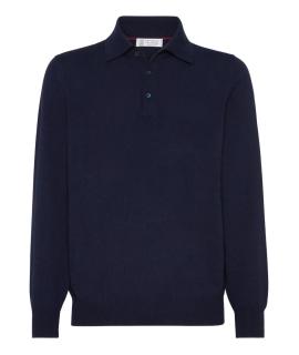 BRUNELLO CUCINELLI Поло с длинным рукавом