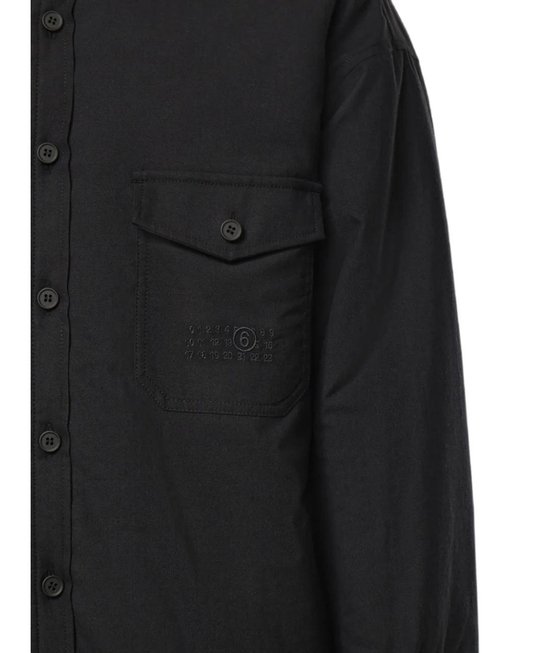 MM6 MAISON MARGIELA Антрацитовая хлопковая куртка, фото 3