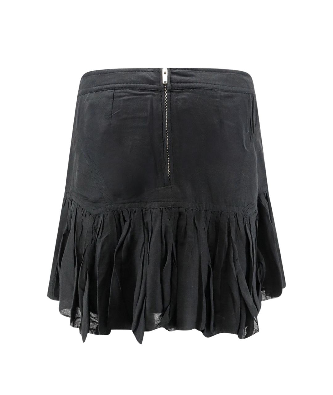ISABEL MARANT Черная полиэстеровая юбка мини, фото 2