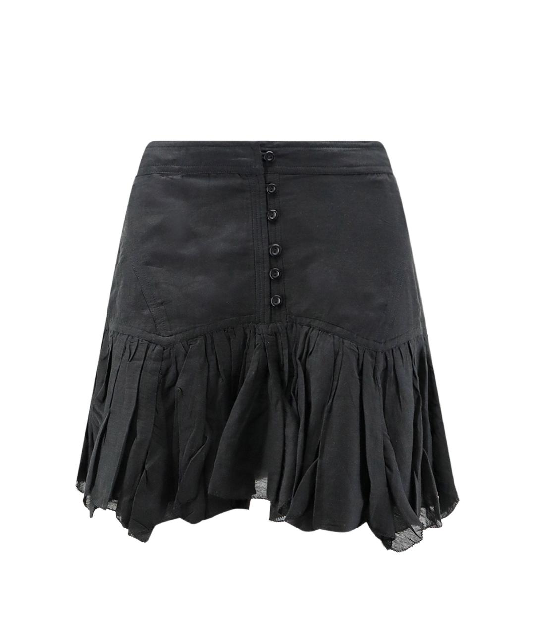 ISABEL MARANT Черная полиэстеровая юбка мини, фото 1