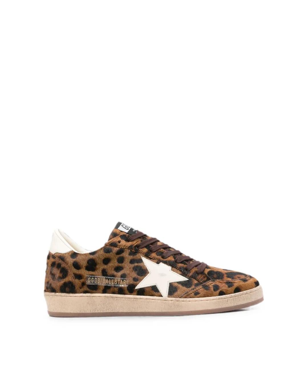 GOLDEN GOOSE Мульти кожаные низкие кроссовки / кеды, фото 1
