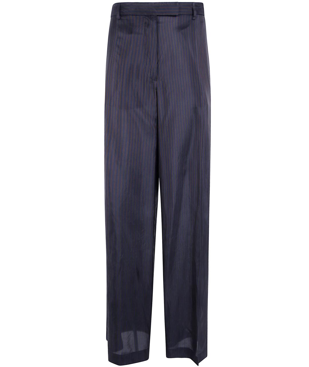 DRIES VAN NOTEN Вискозные прямые брюки, фото 1
