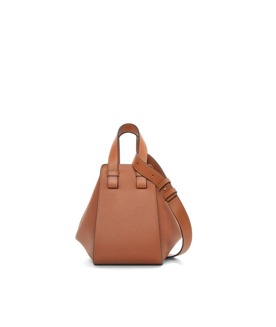 LOEWE Коричневая кожаная сумка тоут, фото 4