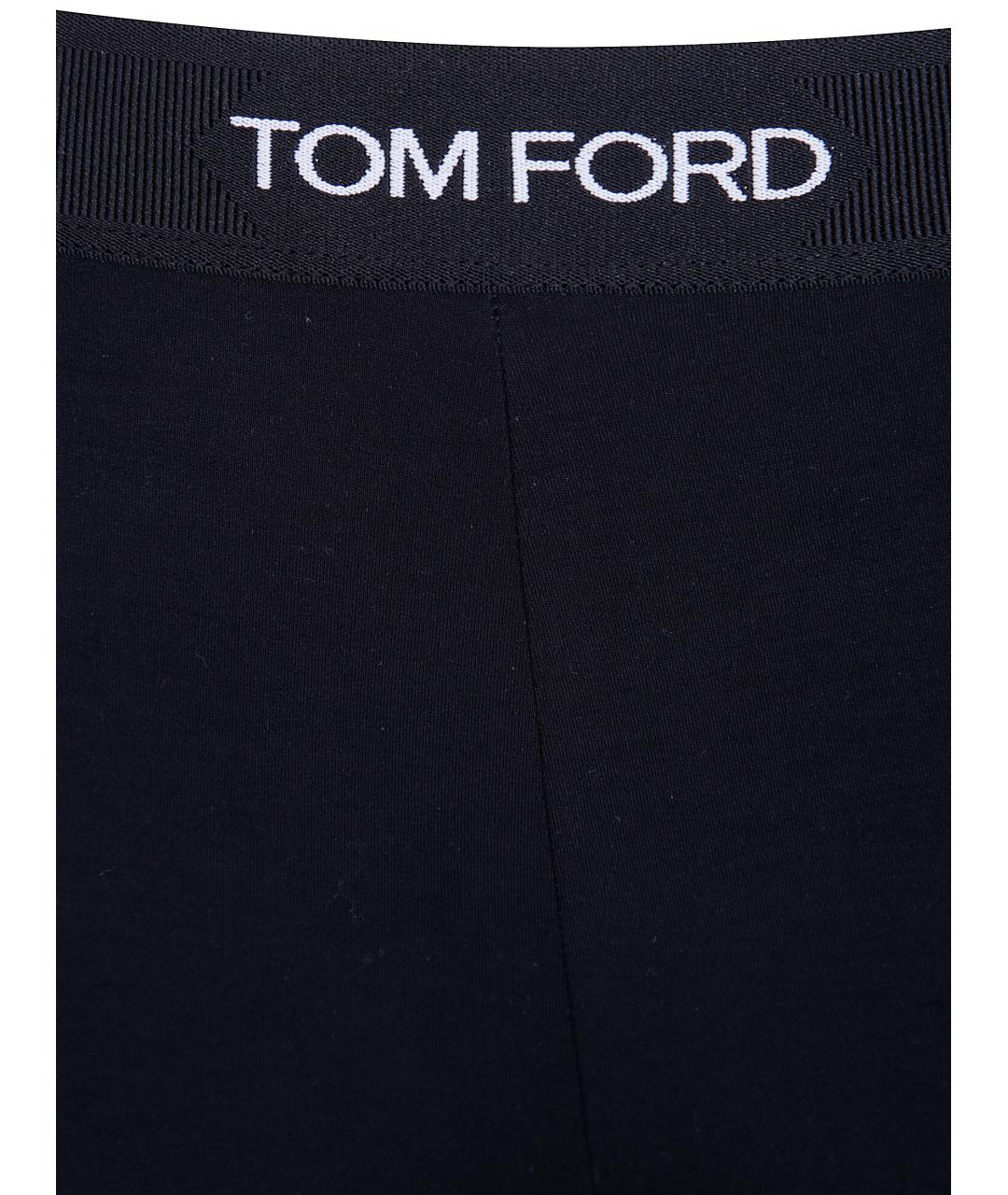 TOM FORD Черные леггинсы и велосипедки, фото 3