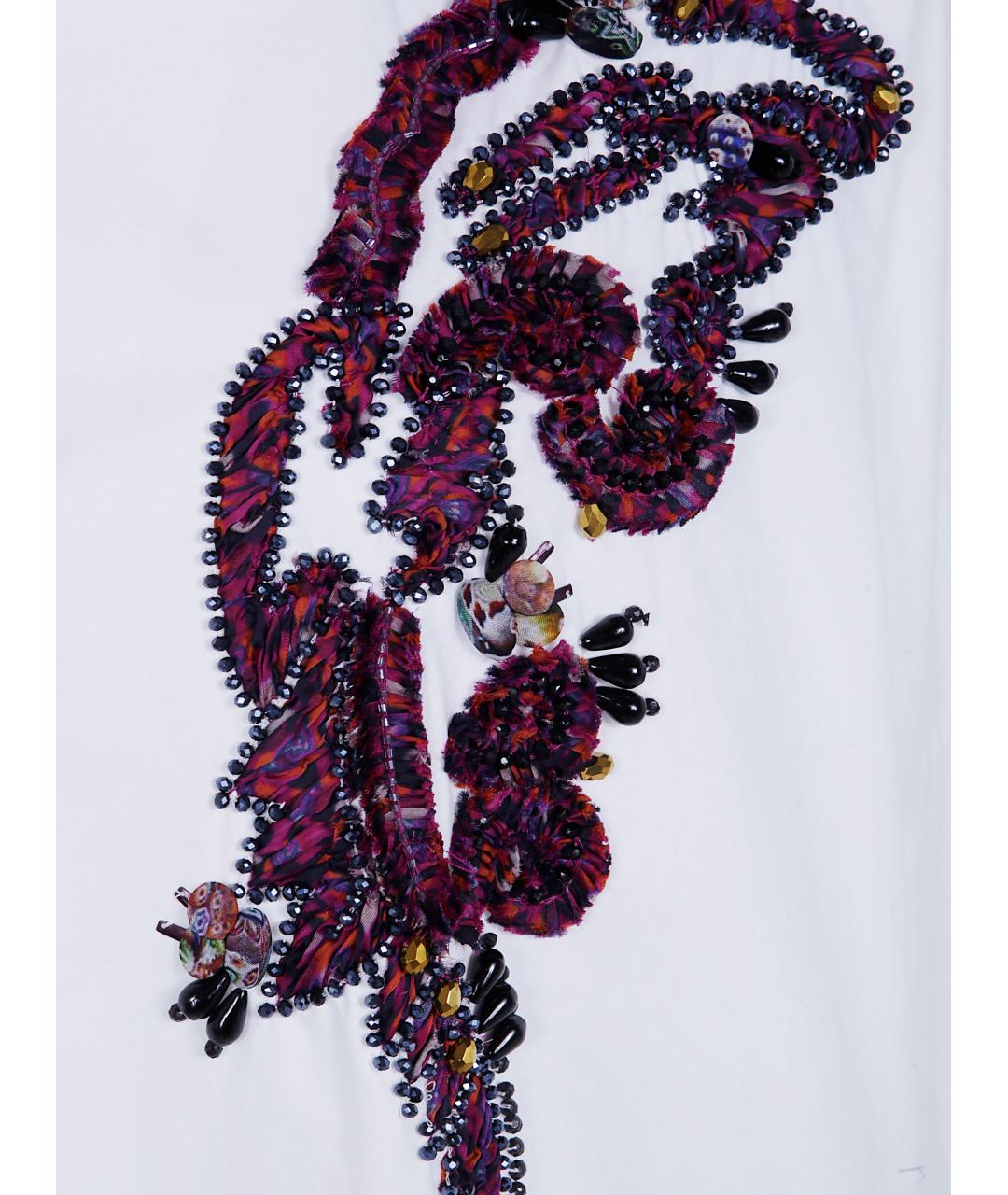 DRIES VAN NOTEN Белая хлопковая рубашка, фото 3