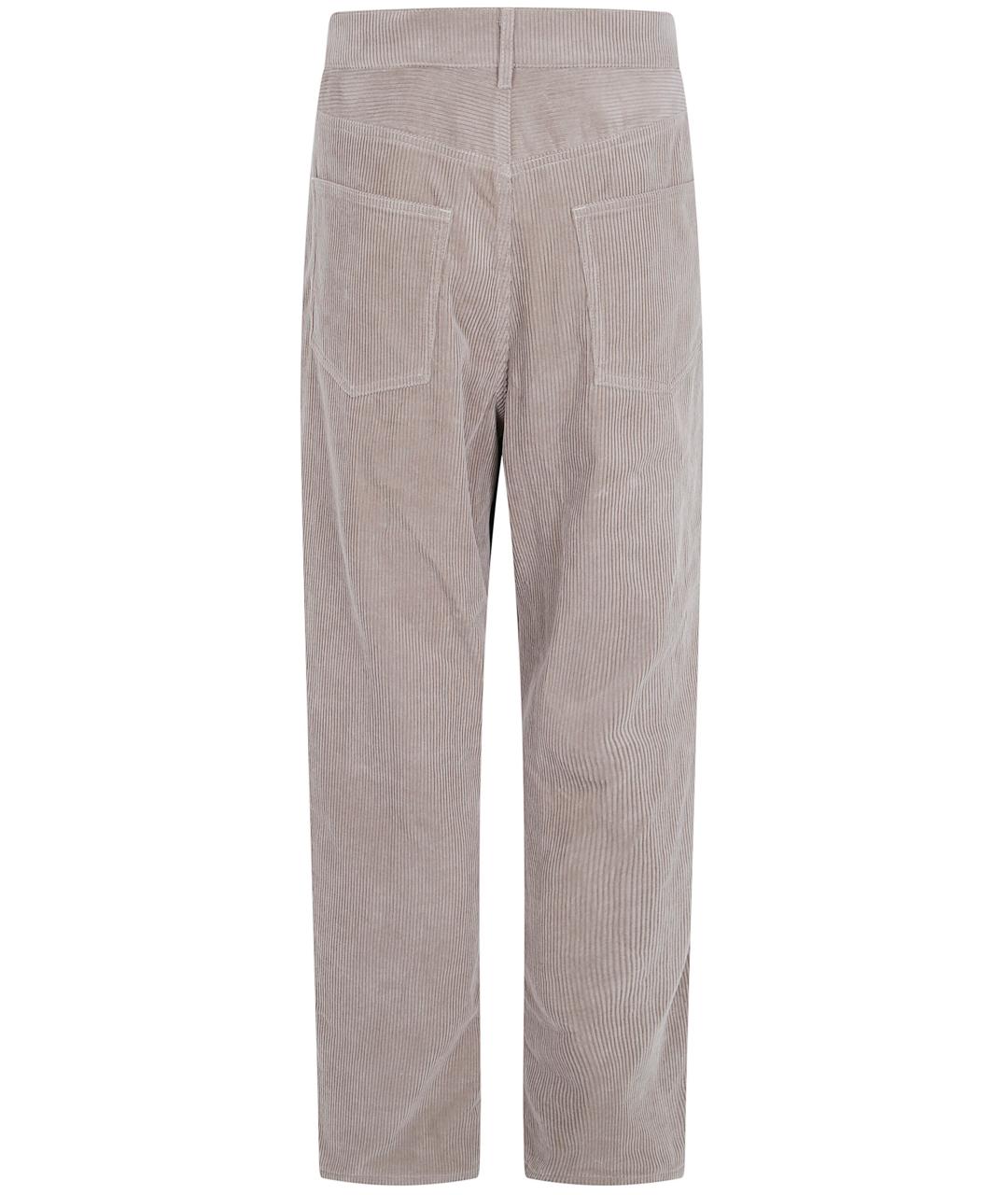 A.P.C. Бежевые хлопковые повседневные брюки, фото 2