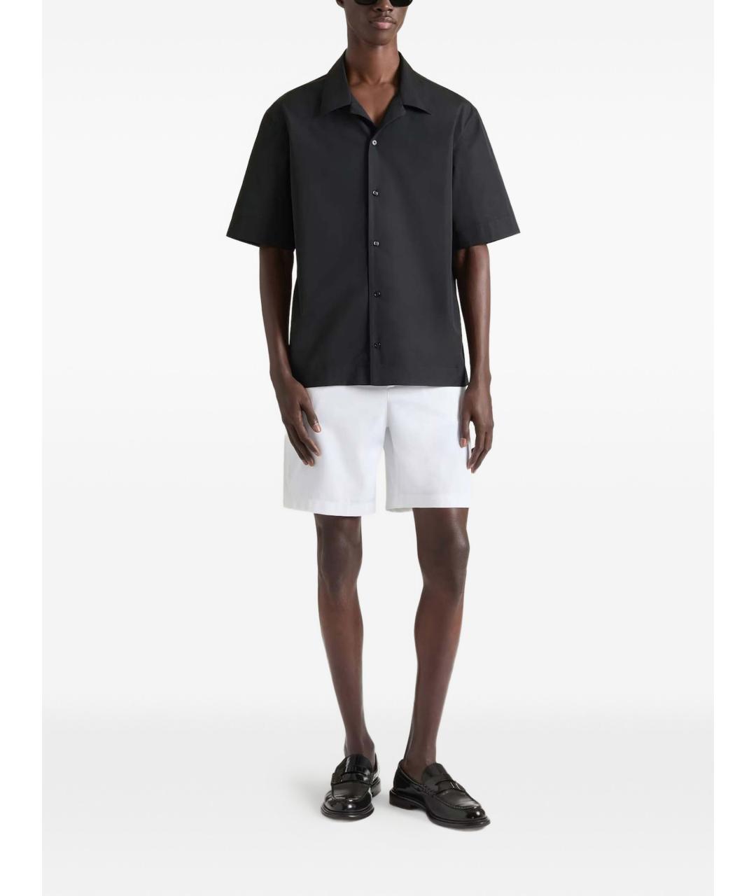 GIVENCHY Черная хлопковая кэжуал рубашка, фото 2