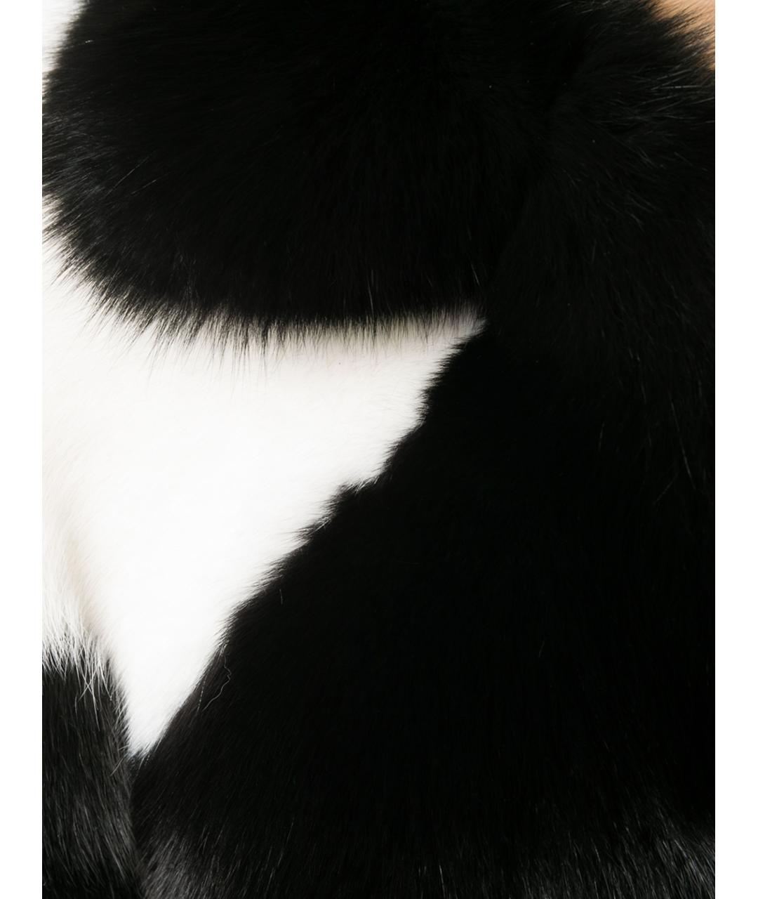 SAINT LAURENT Мульти меховая шуба, фото 5