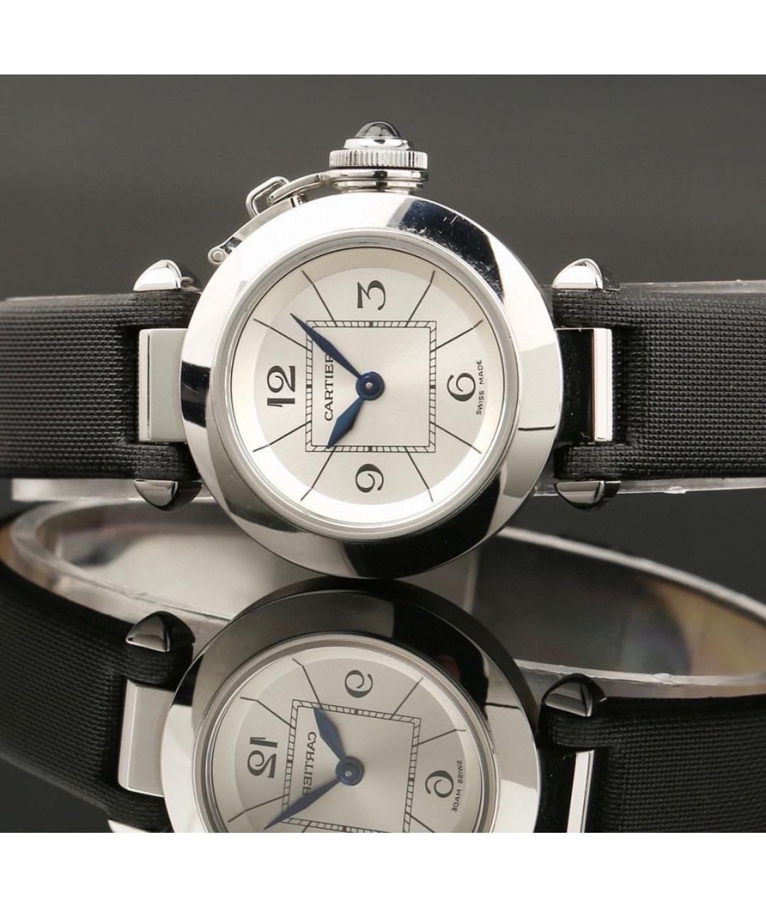 CARTIER Белые часы, фото 7