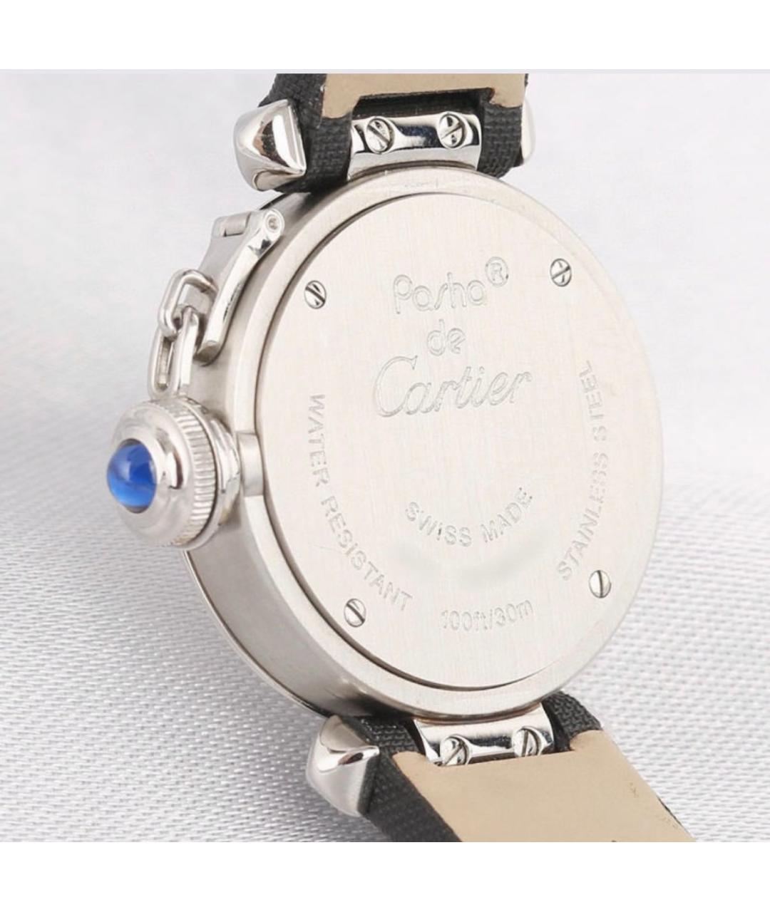 CARTIER Белые часы, фото 4