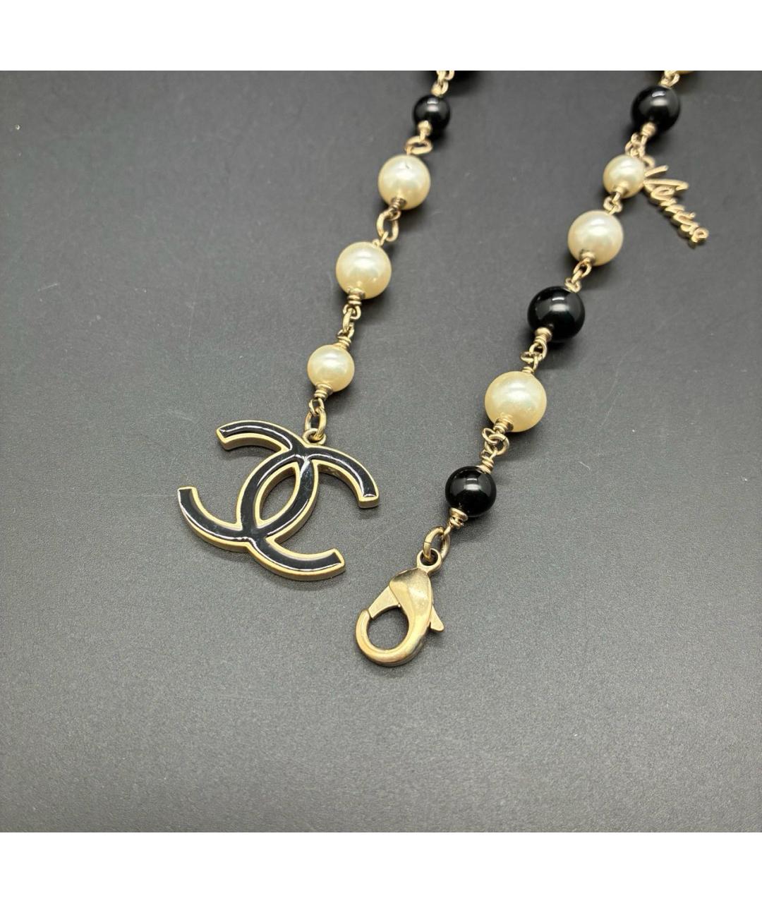 CHANEL Бежевое колье, фото 5