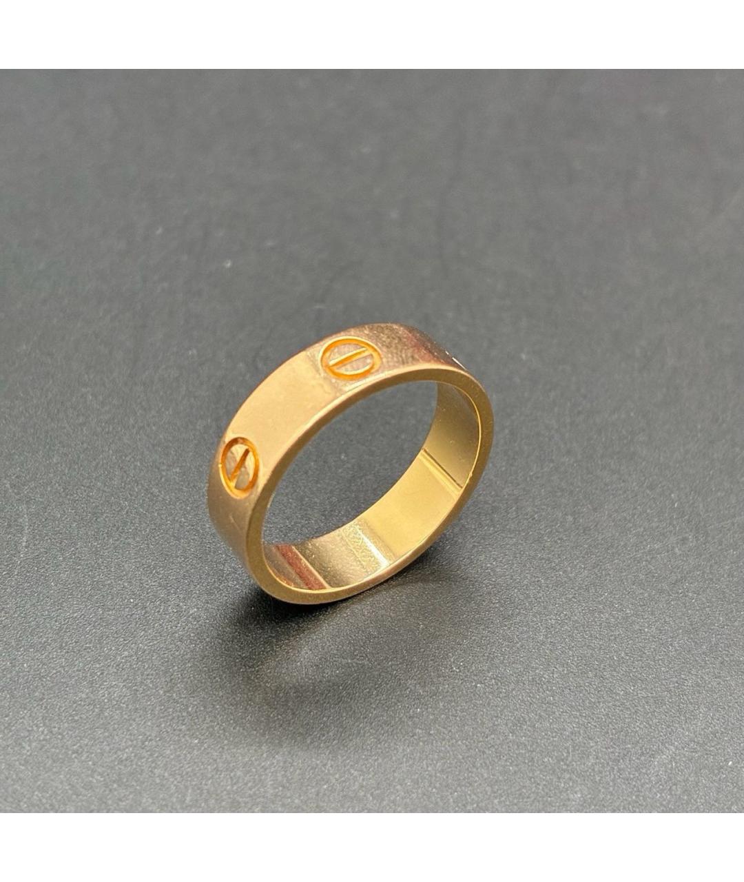 CARTIER Золотое кольцо из розового золота, фото 6