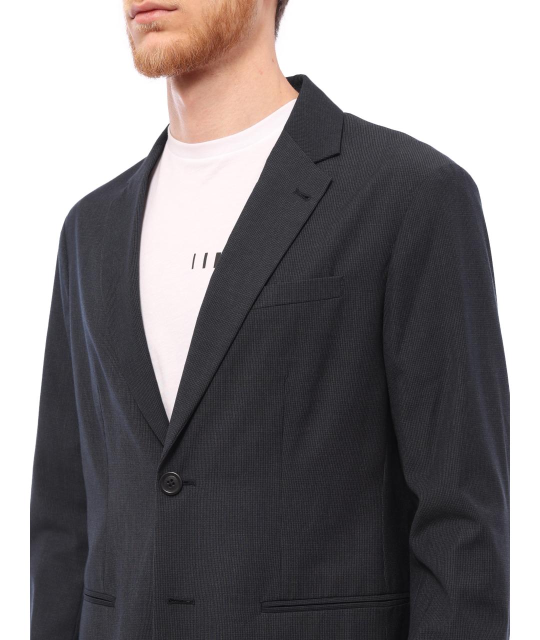 ARMANI EXCHANGE Темно-синий пиджак, фото 5