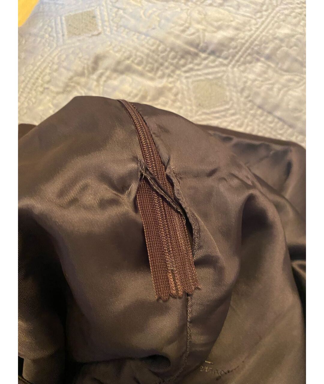 SALVATORE FERRAGAMO Коричневая шерстяная юбка миди, фото 4