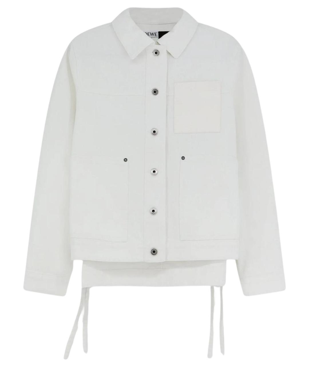 LOEWE Белая куртка, фото 1