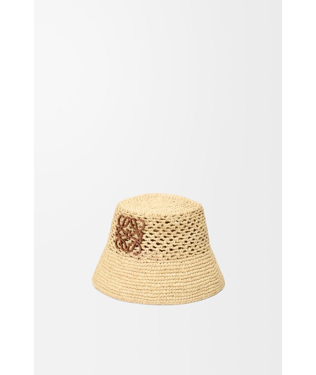 LOEWE Бежевая шляпа, фото 6