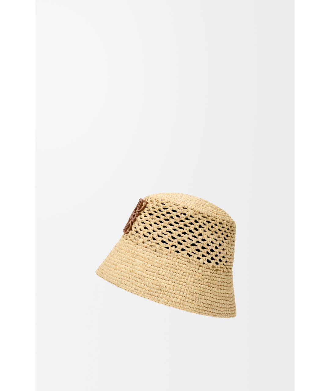 LOEWE Бежевая шляпа, фото 4