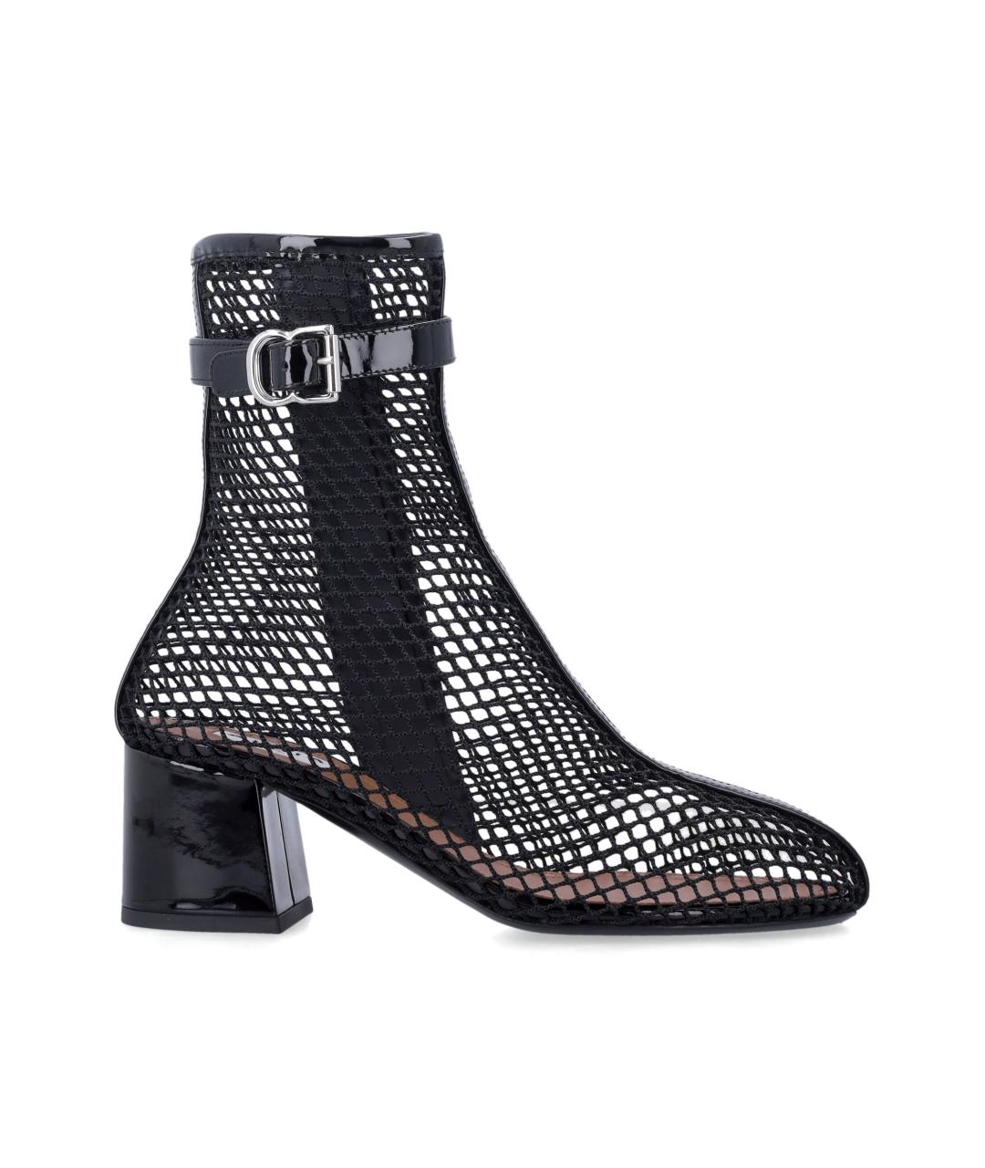 ALAIA Черные текстильные ботильоны, фото 4
