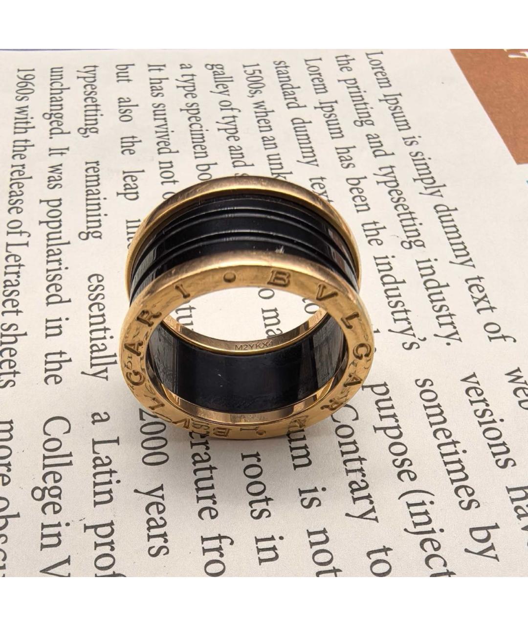 BVLGARI Золотое кольцо из розового золота, фото 4
