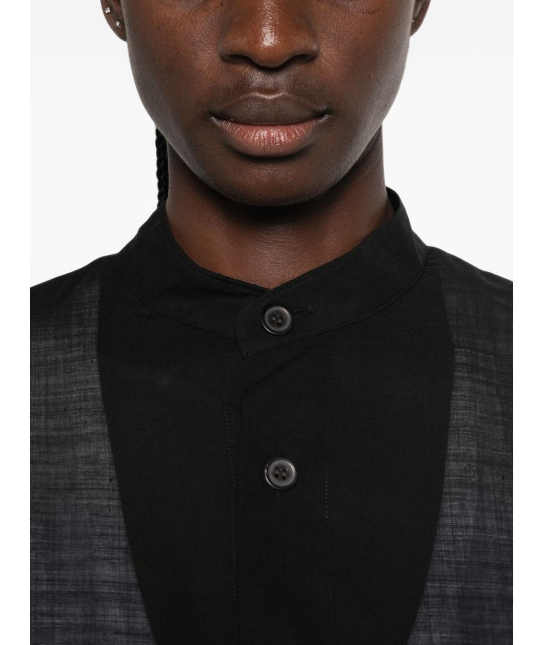 ISSEY MIYAKE Черная рубашка, фото 3