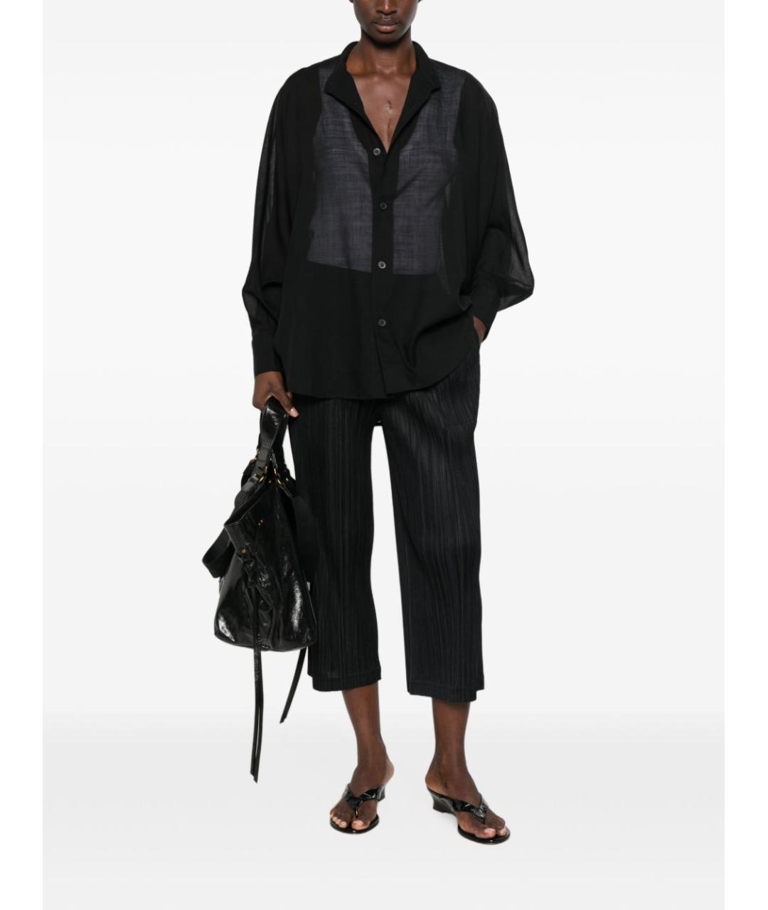 ISSEY MIYAKE Черная рубашка, фото 4