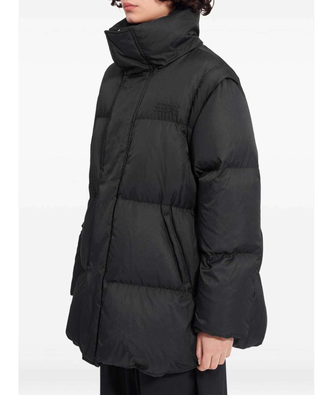MM6 MAISON MARGIELA Черная куртка, фото 6