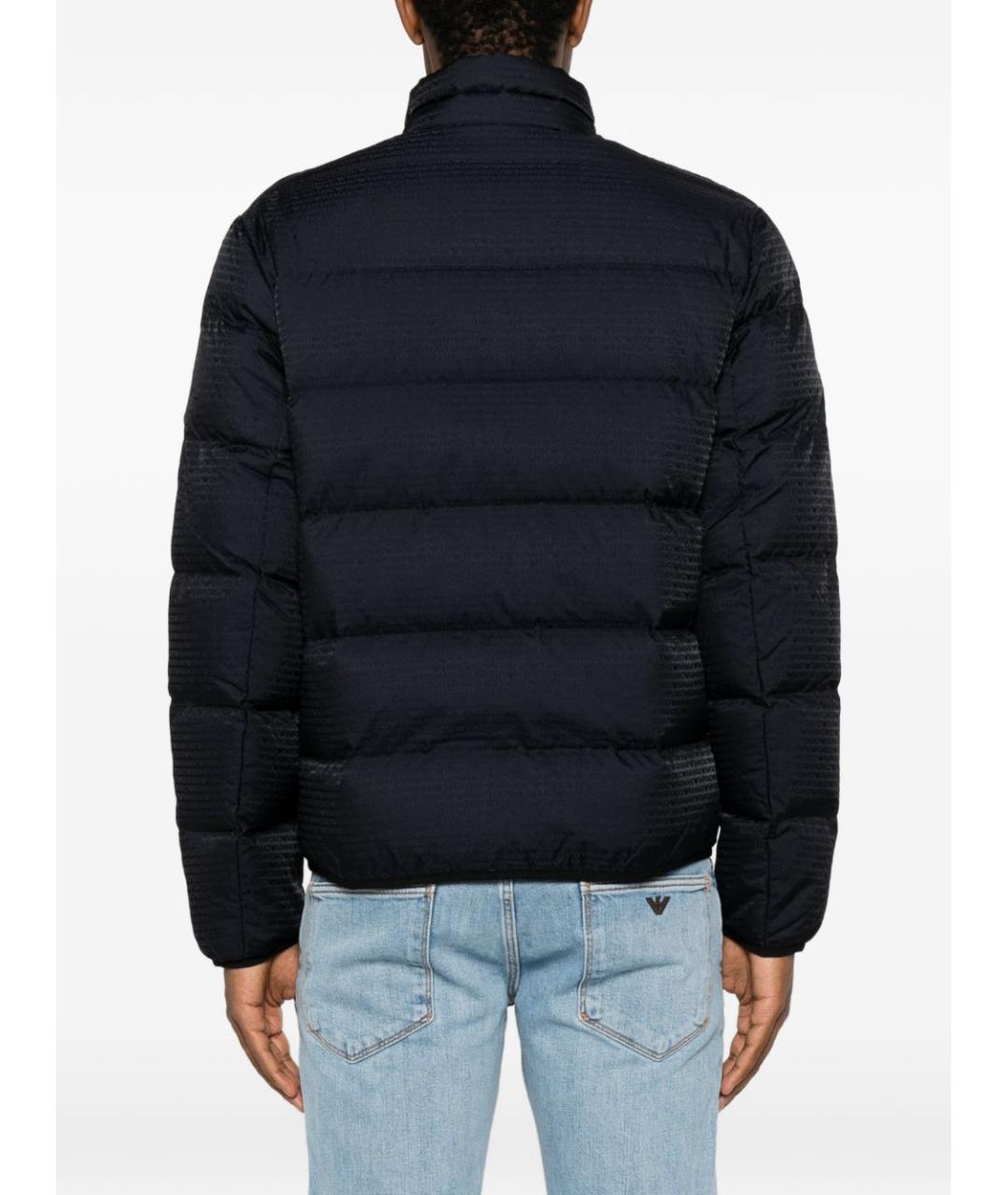 EMPORIO ARMANI Синяя полиамидовая куртка, фото 5