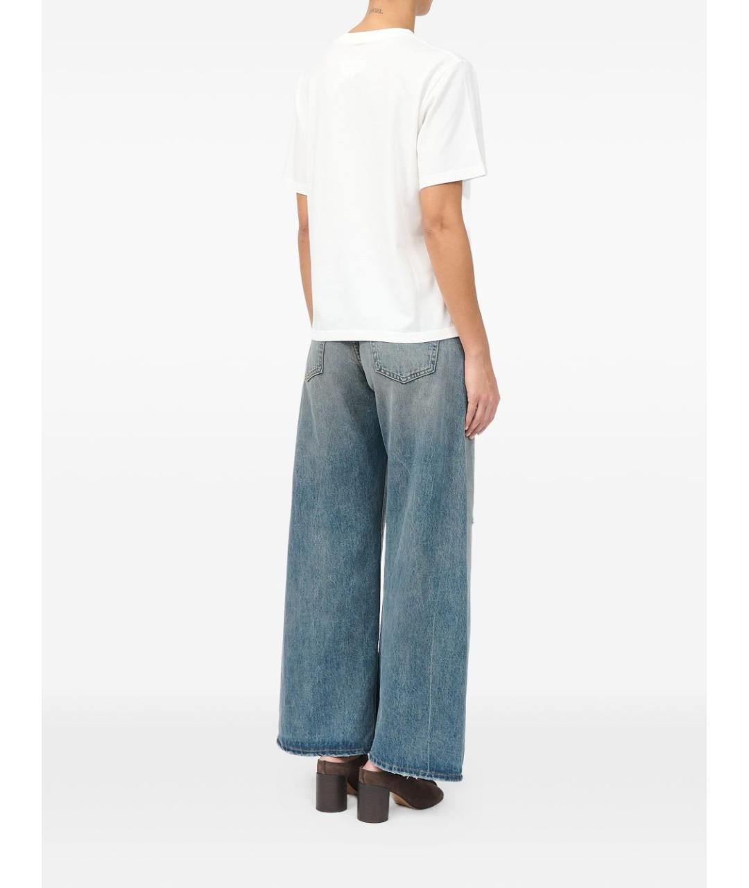 MM6 MAISON MARGIELA Белая футболка, фото 4