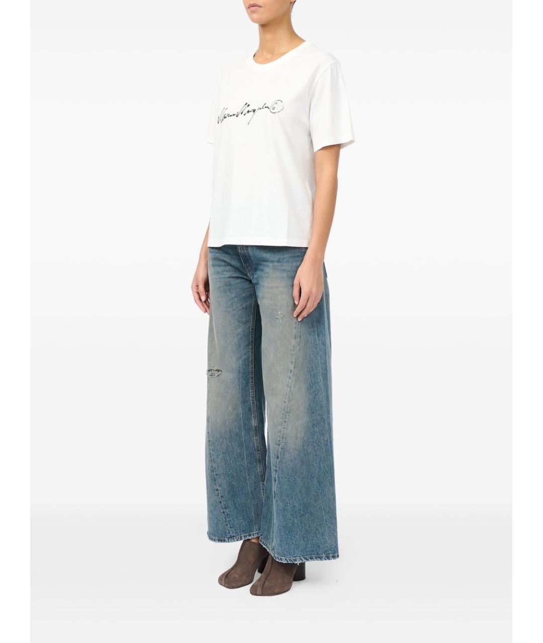 MM6 MAISON MARGIELA Белая футболка, фото 5