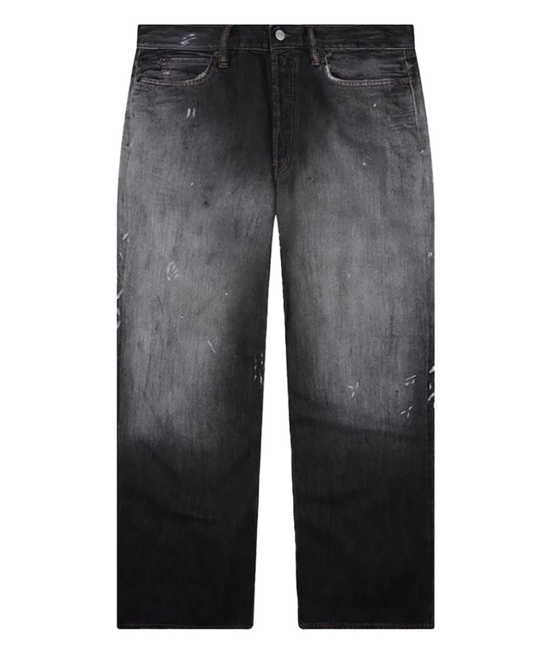ACNE STUDIOS Мульти хлопковые прямые джинсы, фото 1