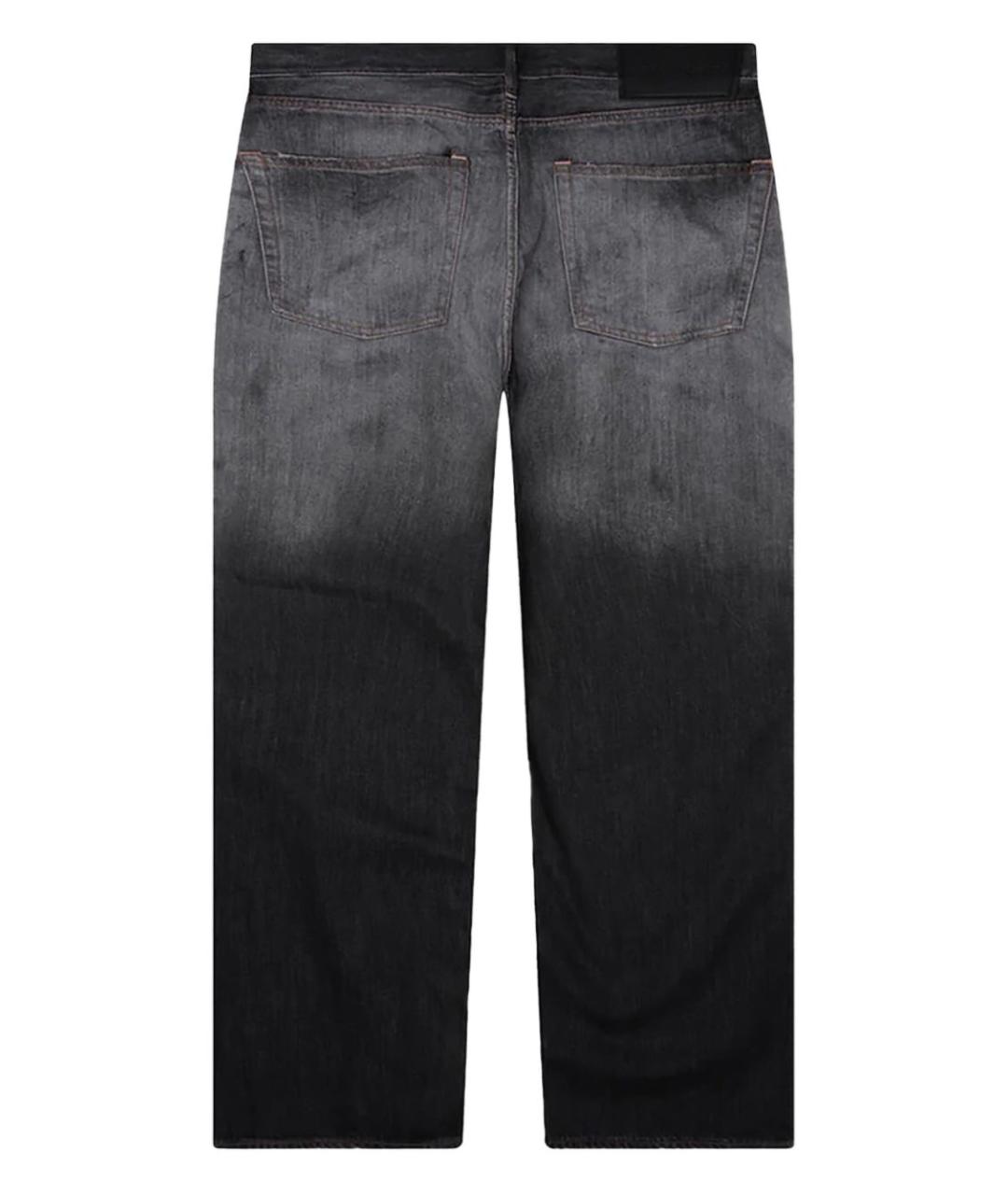 ACNE STUDIOS Мульти хлопковые прямые джинсы, фото 2