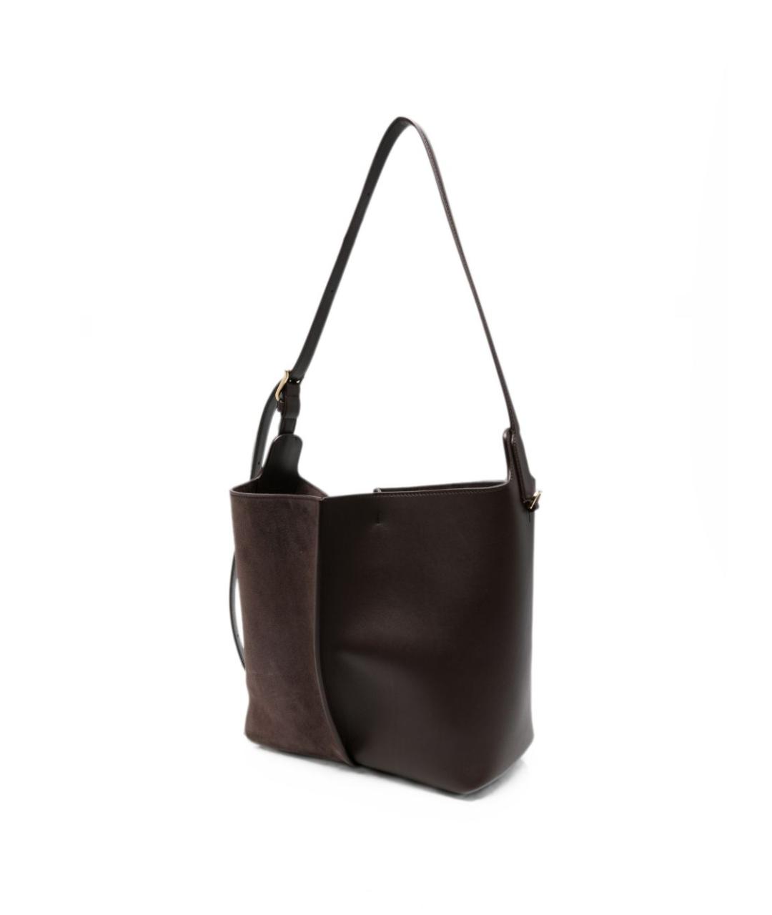 LOEWE Коричневая кожаная сумка тоут, фото 2