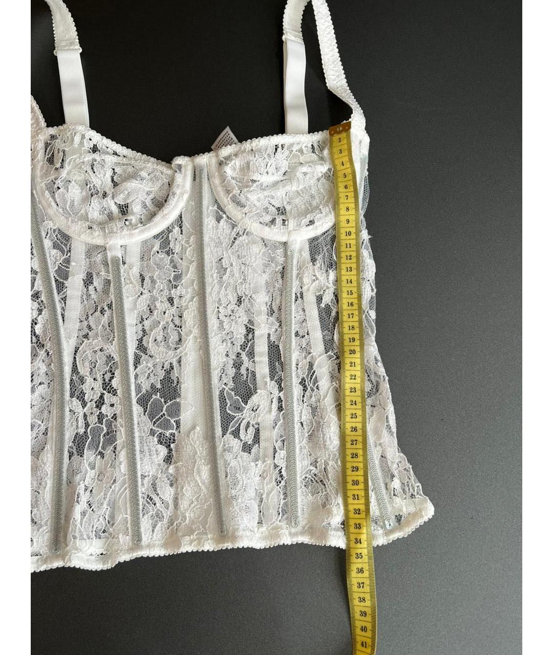 DOLCE&GABBANA Белый корсет, фото 5