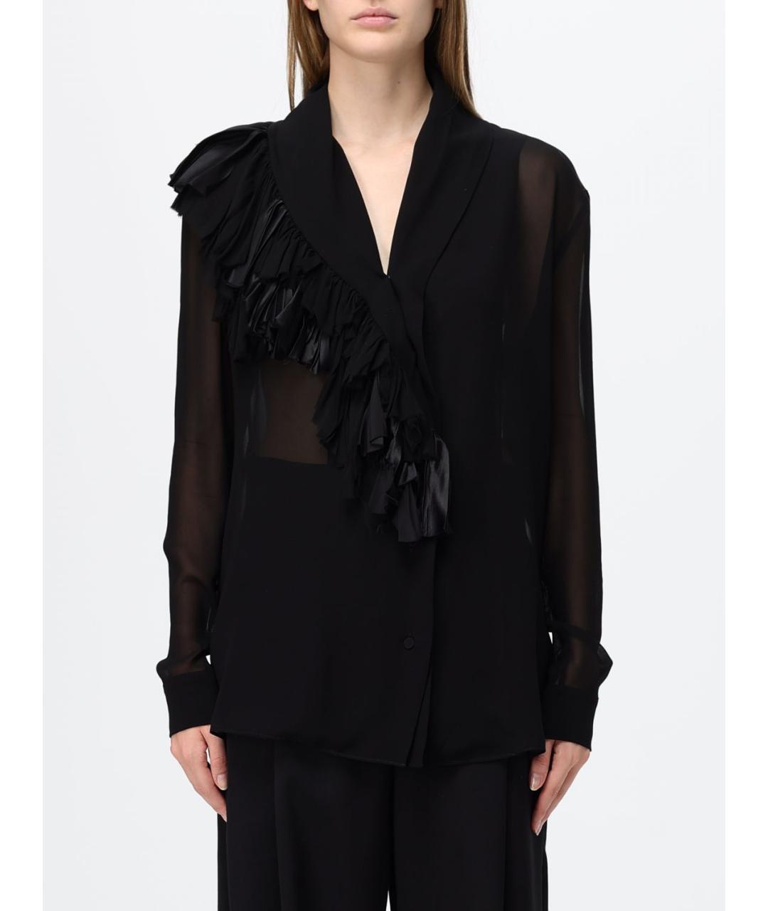 ALBERTA FERRETTI Черная блузы, фото 5