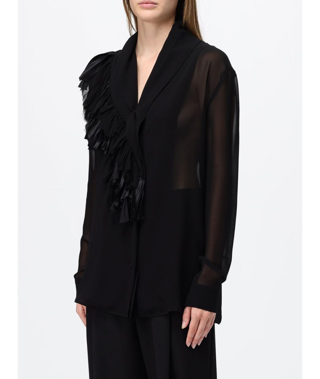 ALBERTA FERRETTI Черная блузы, фото 3