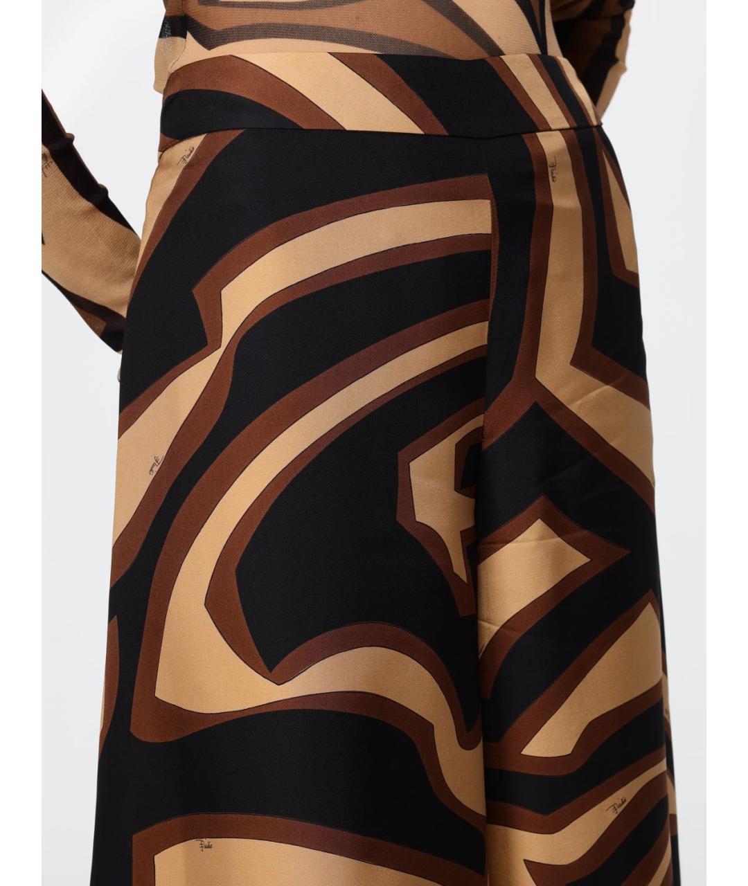 PUCCI Мульти брюки широкие, фото 4