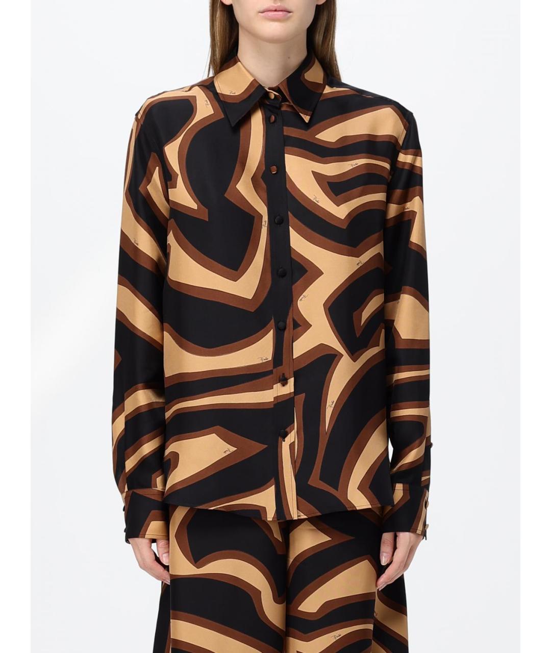 PUCCI Мульти рубашка, фото 5