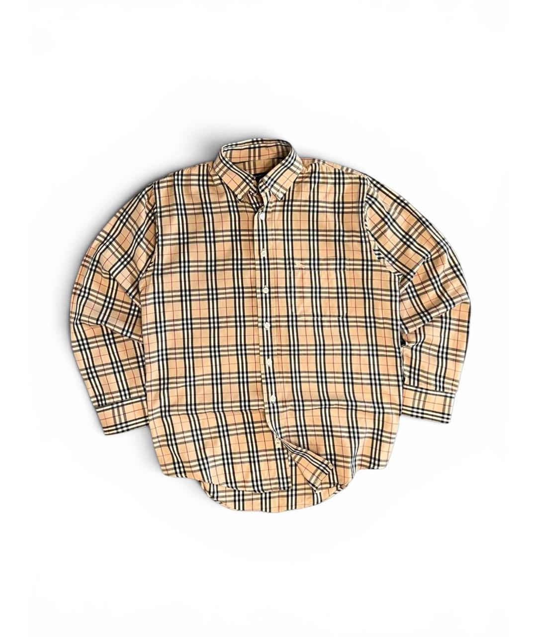 BURBERRY Хлопковая кэжуал рубашка, фото 1