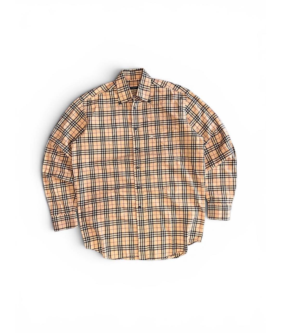 BURBERRY Хлопковая кэжуал рубашка, фото 1